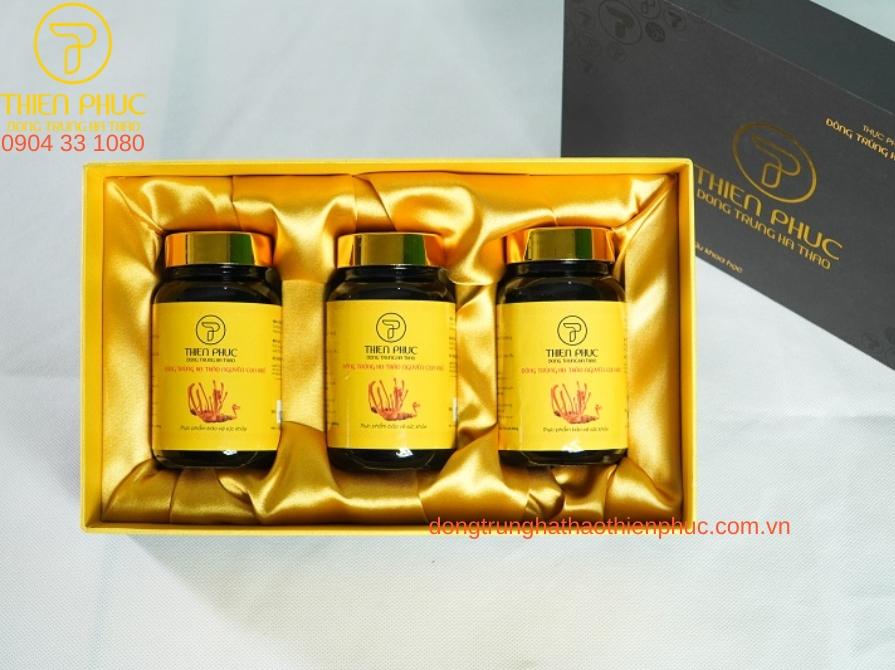 Hộp đông trùng hạ thảo con khô 15g