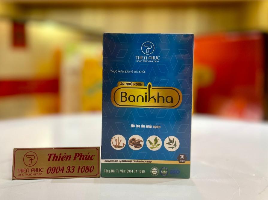 Một hộp viên ăn ngủ ngon banikha gồm 1 lọ x 30 viên