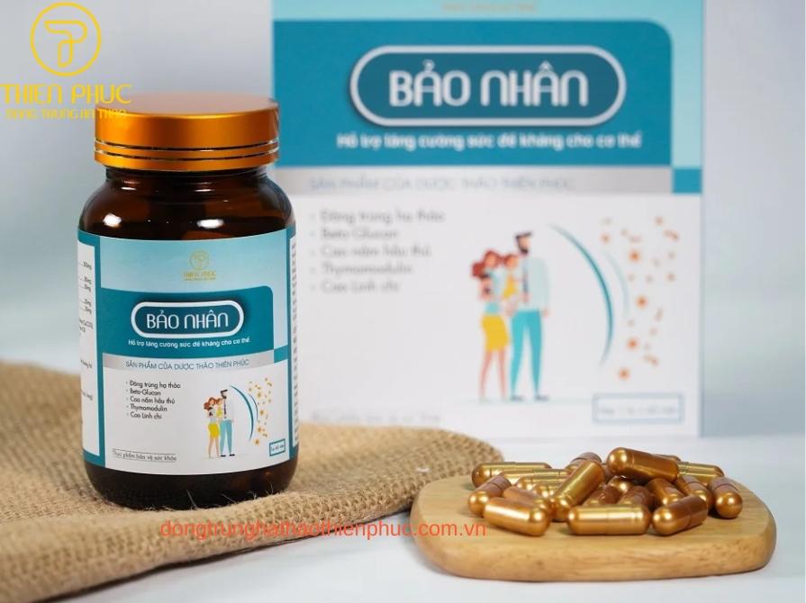 Viên tăng cường sức đề kháng Bảo Nhân hỗ trợ miễn dịch hiệu quả