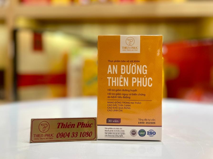 Hình ảnh hộp viên uống An đường Thiên Phúc 30 viên