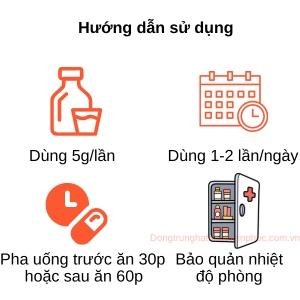 Hướng dẫn sử dụng cao đông trùng hạ thảo banikha