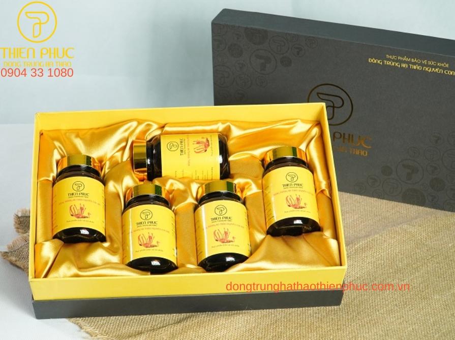 Đông trùng hạ thảo con khô 25g gồm 5 lọ 5g