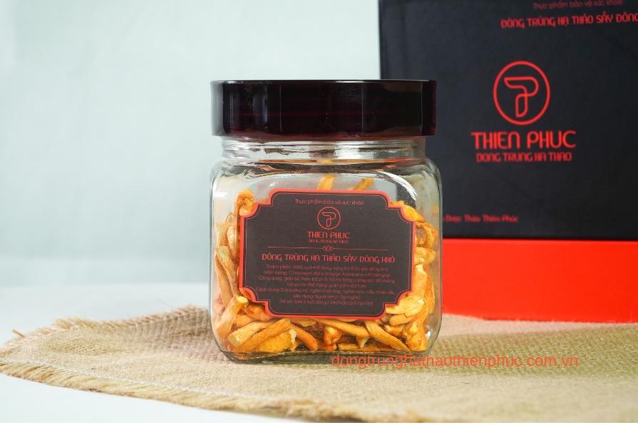 Đông trùng hạ thảo quả thể khô sấy lạnh 30g