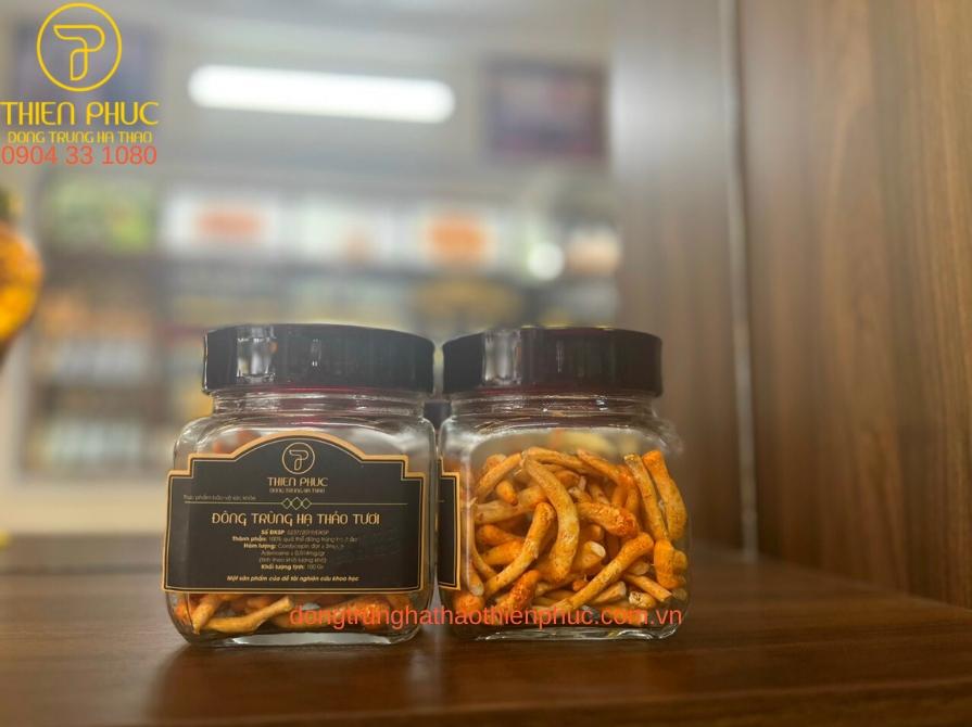 Đông trùng hạ thảo quả thể tươi 100g Thiên Phúc