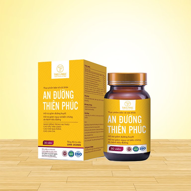 Một hộp viên uống An đường gồm 30 viên