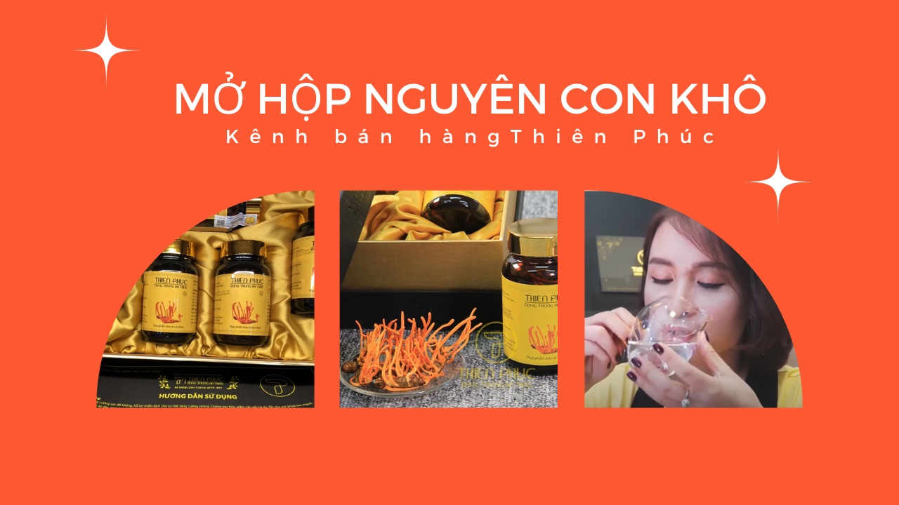 Video mở hộp con khô